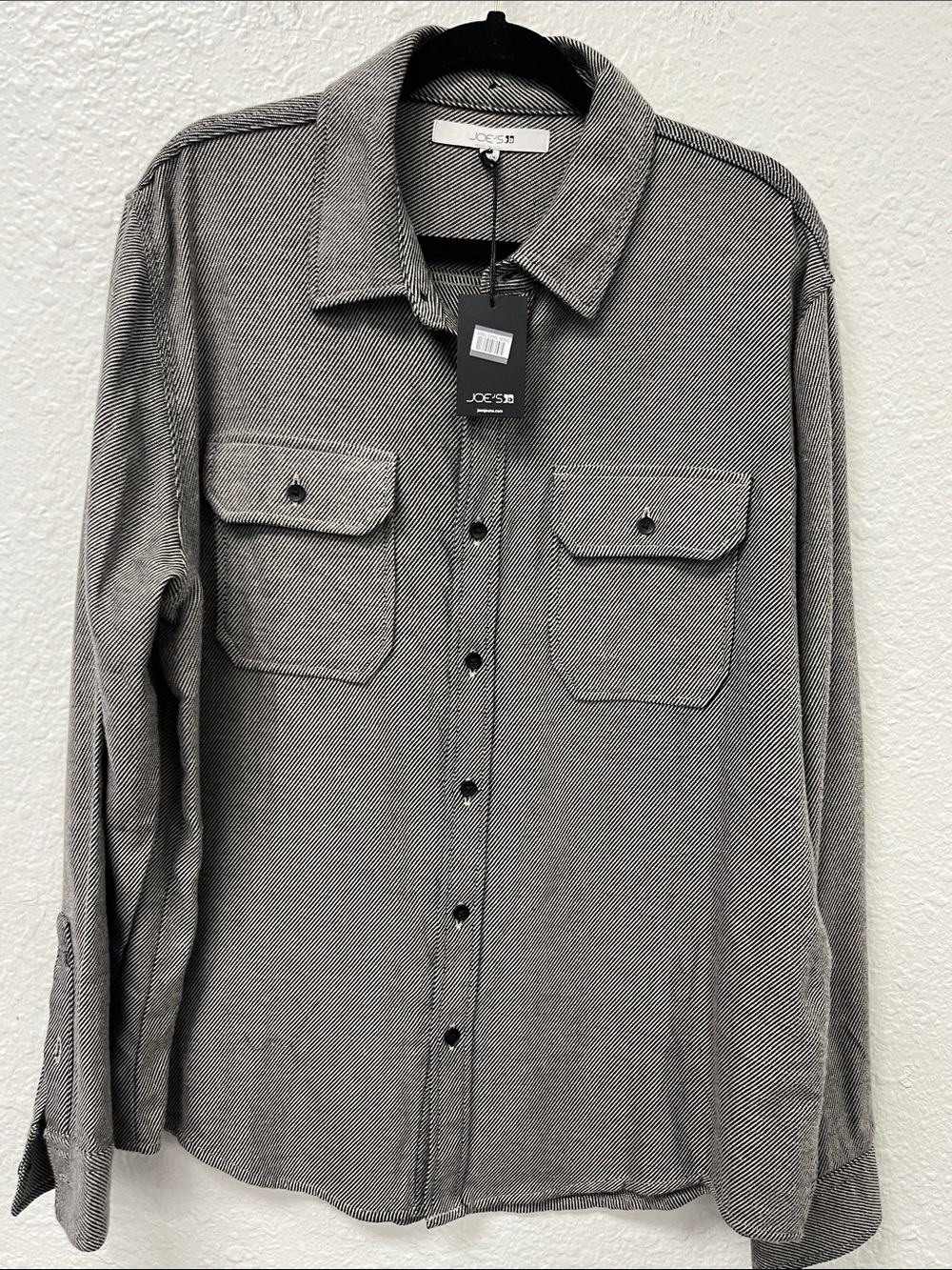 Joe's Jeans Striped Cotton Overshirt
#1277